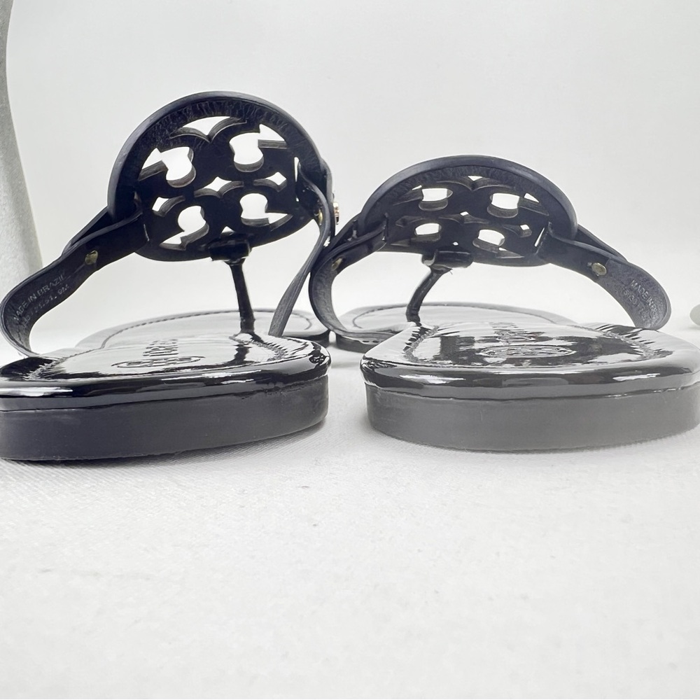 Like NEW Miller Patent Leather Sandal 9M by Tory Burch (TB-P-9-11) - Picture 5 of 12